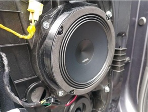 i30n speaker rings audison ap 65 3d print model - Mito3D