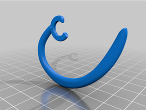 jabra kulaklık kulak kravat Creality ender 3 cura baş model Yazdır profil 3d print model - Mito3D