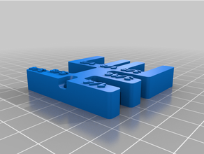 Stahl Dicke Spur strukturell 3d print model - Mito3D
