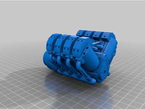 Steampunk motor 3d print model - Mito3D