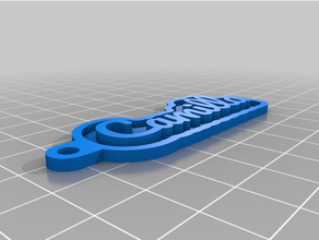 personalizado kecamy cadena personal 3d print model - Mito3D