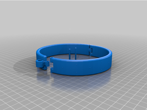 Testuff Halsband Customizer angepasst 3d print model - Mito3D