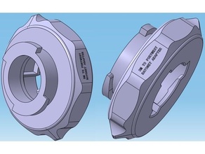 3m bayonet portwest filter adapter gas mask respirator gasmask adaptor 3d print model - Mito3D