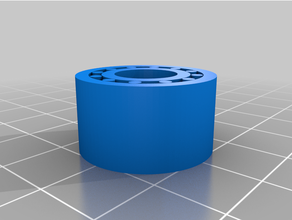 parametric printable bearing openscad 3d print model - Mito3D