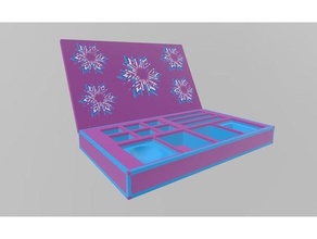 multi material congelato gioielleria vassoio 3d print model - Mito3D