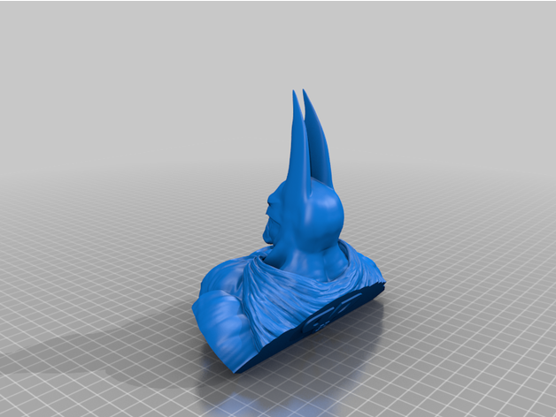 batman bust 3D print model - Mito3D