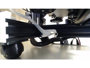 ender 3 cut-out trim cable management creality cut ender3 3d print model - Mito3D