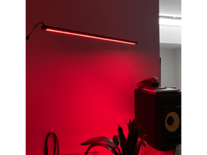 led light bar hanging pendant kitchen led led light led strip light pendant 3d print model - Mito3D