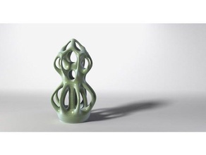 organisch überbrückt Skulptur Kunst Natur gestalten 3d print model - Mito3D