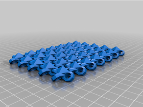 chainv3customized chain mail spikes customized 3d print model - Mito3D