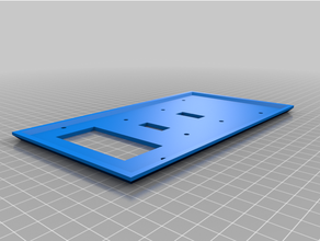 customized living roomwally - wall plate customizer 3d print model - Mito3D