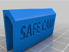 safe web cam cover laptop accessories webcam 3d print model - Mito3D
