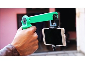 2 Achse kardanisch zappeln Hand Spinner Telefon Stand Smartphone Halter Unterstützung 3d print model - Mito3D