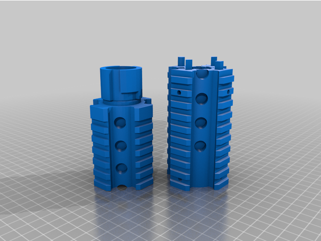 nerf m4 barrel 3D print model - Mito3D