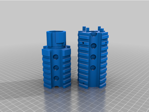 nerf m4 barril 3d print model - Mito3D