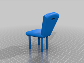 Sachu bearbeitet Stuhl angepasst 3d print model - Mito3D