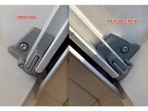 velux rail clip 3d print model - Mito3D