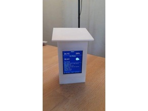 octoprint monitor weather station case esp8266 wemos d1 mini 3d print model - Mito3D