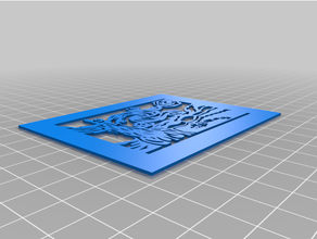 personalizado stencil maticvango 3d print model - Mito3D