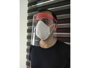 visage bouclier covid 19 covid19 covidfaceshield masque protection écran protecteur 3d print model - Mito3D