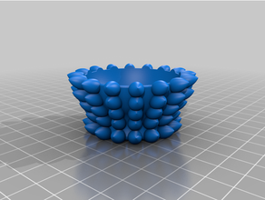 spiky egg cup awesome 3d print model - Mito3D