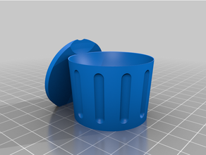 trash egg cup awesome funny 3d print model - Mito3D