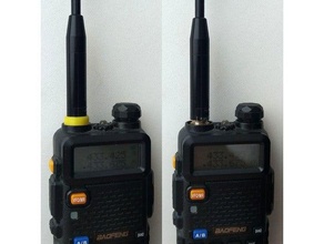 nagoya na-775 socket adapter baofeng uv-5r amateur radio 3d print model - Mito3D