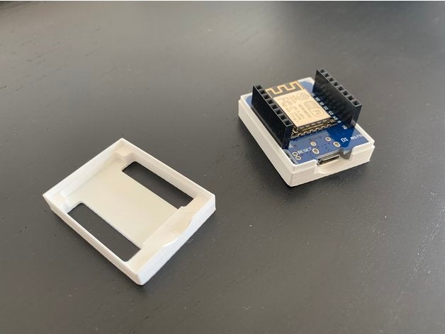 wemos d1 mini case 3D print model - Mito3D