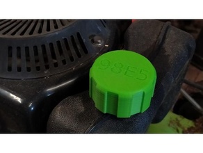 césped cortacésped gas tanque gorra 3d print model - Mito3D