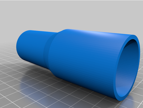 vacuum cleaner tube adatper adapter reducer 3d print model - Mito3D