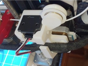 cr10 eixo stepper Duplo amortecedor + ezout filamento cabo guia 3d print model - Mito3D
