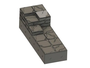 whq koridor merdivenler rpg fayans Warhammer arayış 3d print model - Mito3D