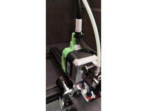 paso motor cable apoyo crealidad extrusora nema17 3d print model - Mito3D
