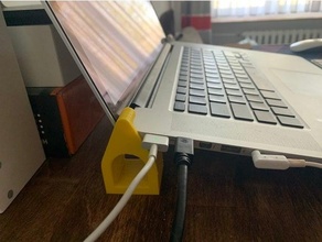 macbook support pro stand 3d print model - Mito3D