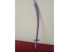 zulfiqar imam ali's sword - double bladed 3d print model - Mito3D
