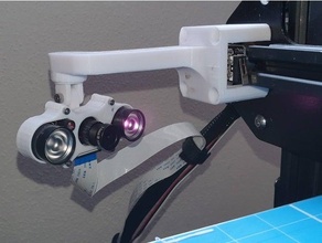 cr10 Câmera suporte 3d print model - Mito3D