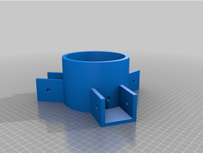 Hyrdo şapka bağlayıcı destekler hidroponik 3d print model - Mito3D