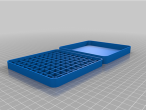drill bit box customized 3d print model - Mito3D