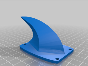 barbatana zangão corrida iflight pomba v3 3d print model - Mito3D