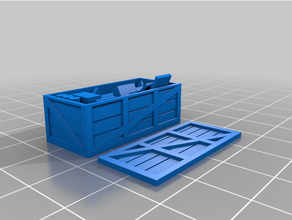supplies crate ww2 3d print model - Mito3D