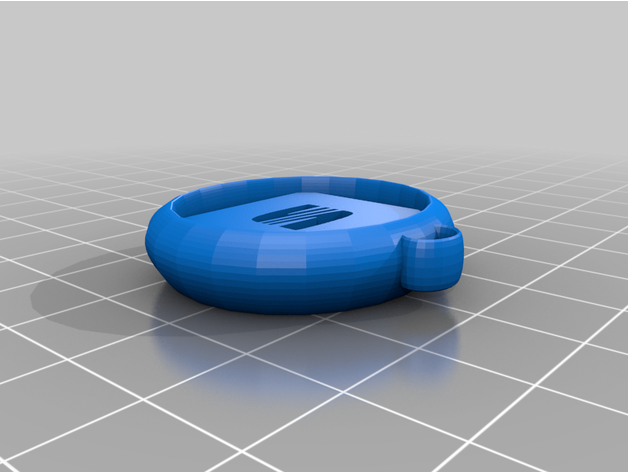 llavero assento circular 3D print model - Mito3D