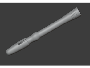 ergonomique artisanat couteau manipuler 3d print model - Mito3D