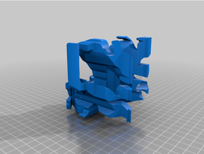 sphinx énigme magie angle ombre 3d print model - Mito3D