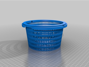 panier écumoire anse piscine 3d print model - Mito3D