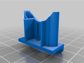 beko Geschirrspüler Schiene Endkappe 3d print model - Mito3D