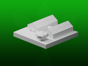 greeblecity farms greenhouse farm greeblecityfarms 3d print model - Mito3D