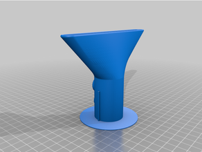 dyson wide nozzle v8 vacuum 3d print model - Mito3D