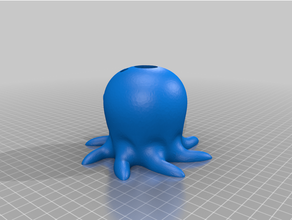 cute octopus soldering organizer dibotech 3d print model - Mito3D