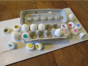 pareo huevo juguete Montessori preescolar forma 3d print model - Mito3D