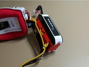 fatshark battery clip dominator fpv 3d print model - Mito3D